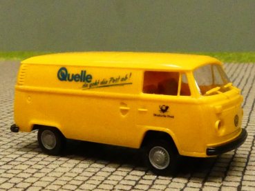 1/87 Brekina VW T2 DBP Deutsche Post Quelle Kasten