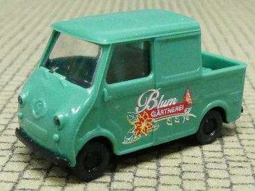 1/87 Brekina Goggomobil Pick-Up "Gärtnerei Blum" rgün 27905