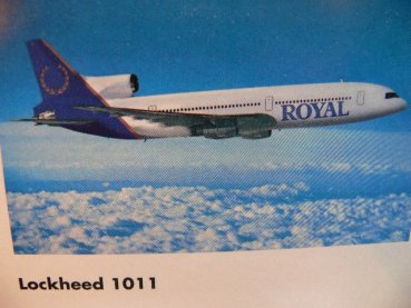 1/500 Herpa Lockheed 1011 Royal Airlines 504867 E