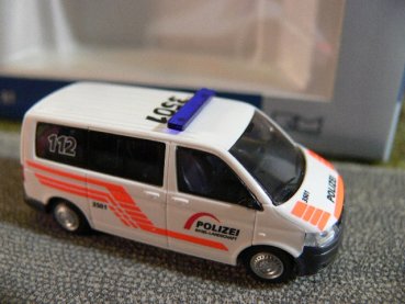 1/87 Rietze VW T5 Bus Polizei Baselland ( CH ) 51885