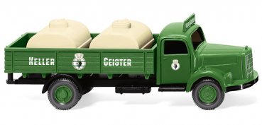 1/87 Wiking MB L 3500 Behelfstankwagen Keller Geister 0430 20