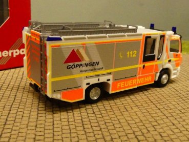 1/87 Herpa MB Atego `13 Ziegler Z-Cab Feuerwehr Göppingen 096126