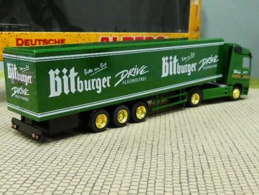 1/87 Albedo MB Actros Bitburger Drive Koffer Sattelzug 250085