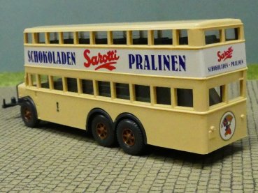 1/87 Wiking D38 BVG Sarotti Berliner Doppeldecker 873/5