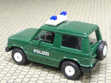 1/87 Rietze Mitsubishi Pajero Polizei dunkelgrün 30180