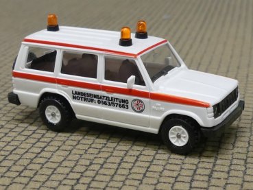 1/87 Rietze Mitsubishi Pajero Rettungshundestaffel (A) 50188