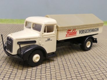 1/87 Brekina MAN F8 Fulda Versuchswagen Dreiecksplane