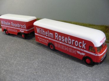 1/87 Brekina MB LP 322 HZ Möbeltransport Rosenbrock Bremen 57221