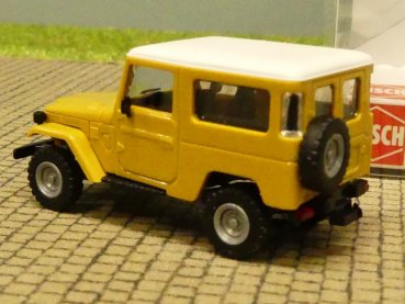 1/87 Busch Toyota Land Cruiser J4 1960 gelb 43034