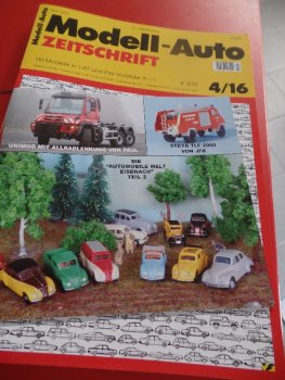 Modell Auto Zeitschrift MAZ 2016/4 April 2016