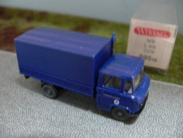 1/87 Wiking MB L 408 THW Planen-LKW 695