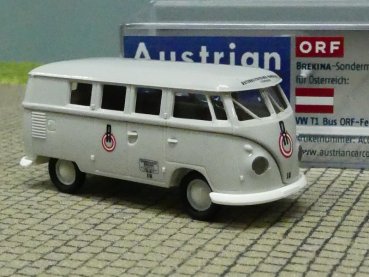1/87 Brekina # 2149 VW T1 b Bus ORF Fernsehen Sondermodell