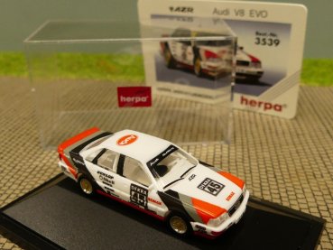 1/87 Herpa Audi V8 Evo DTM Biela #45 ohne Papp-Verpackung 3539