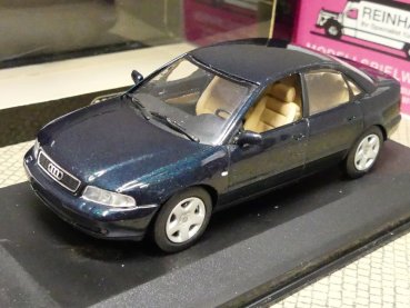 1/43 Minichamps Audi A4 1999 dunkelgrün metallic 430 018400