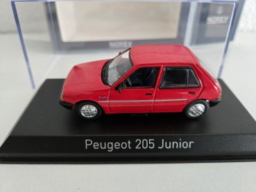 1/43 Norev Peugeot 205 Junior 1988 rot 471731