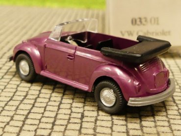 1/87 Wiking VW Käfer 1303 Cabrio hellviolettmetallic 033 01