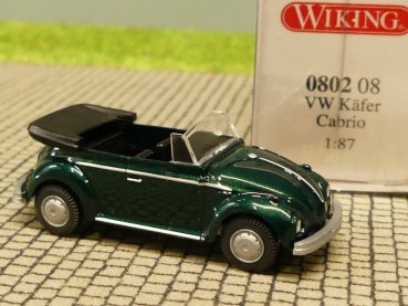 1/87 Wiking VW Käfer Cabrio grün 0802 08