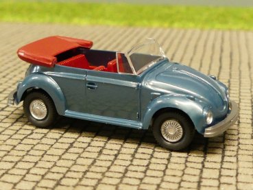 1/87 Wiking VW Käfer Cabrio stratoblaumetallic ohne Personen 33 A#5