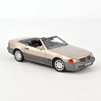 1/18 Norev MB 500 SL 1989 Smoke Silver metallic 183719