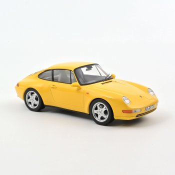 1/18 Norev Porsche 911 Carrera 1994 Yellow 187596