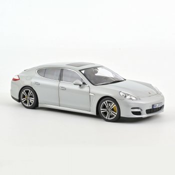 1/18 Norev Porsche Panamera Turbo 2009 Silver 187609