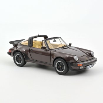 1/18 Norev Porsche 911 turbo targa 3.3 1987 brown metallic 187665