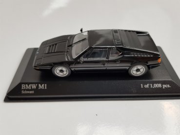 1/43 Minichamps BMW M1 Street 1978 schwarz 430 025027