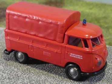 1/87 Brekina # 0528 VW T1 b Pr/Pl Werksfeuerwehr Volkswagenwerk