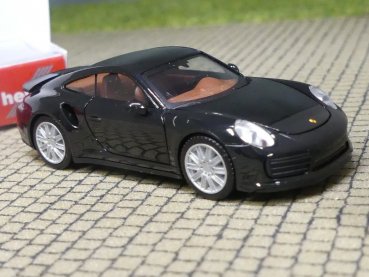 1/87 Herpa Porsche 911 Turbo schwarz 028615