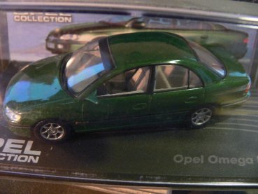 1/43 IXO Opel Omega B MV6 1994-99 grünmetallic