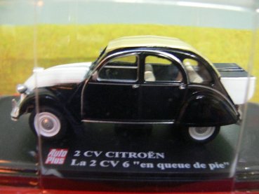 1/43 2 CV Citroen 6 en queue de pie