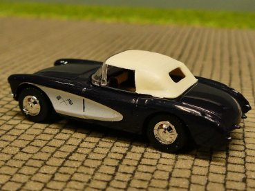 1/87 Busch Chevrolet Corvette schwarz 45403