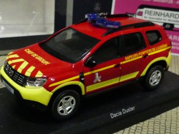 1/43 Norev Dacia Duster 2020 Pompiers Chef de Groupe 509048