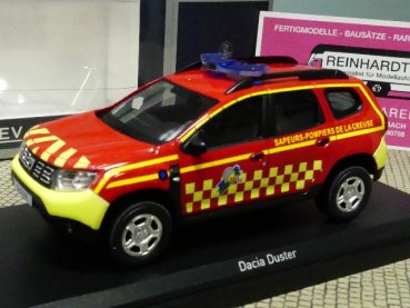 1/43 Norev Dacia Duster 2020 Pompiers with side square deco 509049