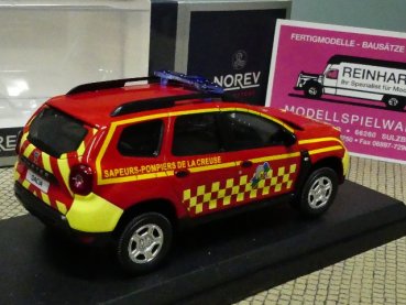 1/43 Norev Dacia Duster 2020 Pompiers with side square deco 509049