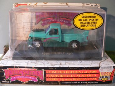 1/43 YatMing Road Champs Ford F-150 Pick-Up 1995 Customized 76001