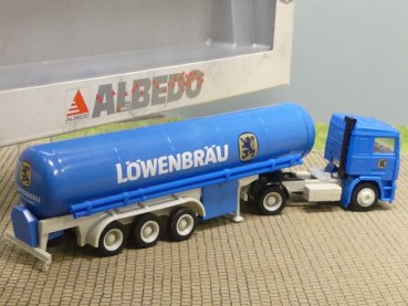 1/87 Albedo Volvo F12 Löwenbräu Tank Sattelzug