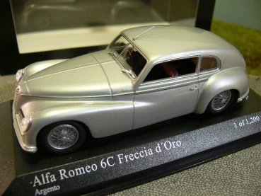 1/43 Minichamps Alfa Romeo 6C Freccia d´Oro 1947 silber 400 120480