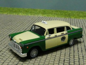 1/87 Brekina Checker Cab Chicago Taxi 58922