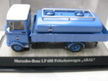 1/43 Premium Classixxs MB LP 608 Aral Pritsche mit Aufsetztank 12509