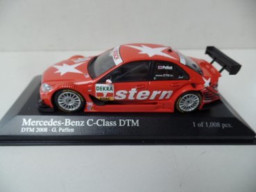 1/43 Minichamps MB Mercedes-Benz C-Class DTM 2008 G.Paffett AMG