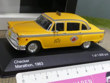 1/43 White Box Checker Marathon Taxi New York WB194