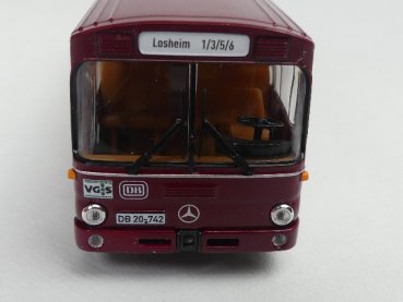 1/87 Brekina MB O 307 DB / VGS Globus Handelshof Einöd Ziel Losheim  Sondermodell