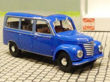 1/87 Busch Framo V901/2 Bus blau 51251