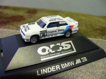 1/87 Herpa BMW M3 Linder DTM Heger #16 3533