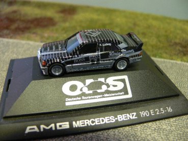 1/87 Herpa MB 190 E 2.5-16 AMG DTM Ludwig #7 3520 ohne Verpackung