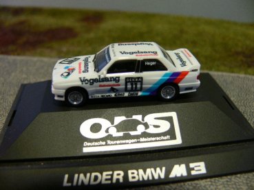 1/87 Herpa BMW M3 Linder DTM Heger #11 ohne Papp-Umverpackung 3526