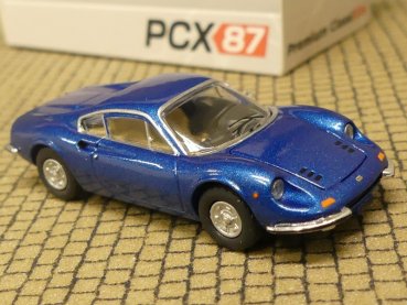 1/87 PCX Ferrari Dino GT metallic blue 870634