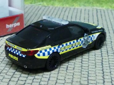 1/87 Herpa BMW 5er Victoria Highway Patrol, Police USA 096089