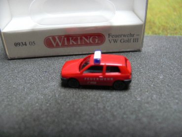1/160 Wiking N-Spur VW Golf III Feuerwehr 0934 05